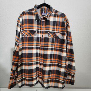 Patagonia Organic Cotton XL Plaid Button-Up Flannel Shirt Jford Gorpcore
